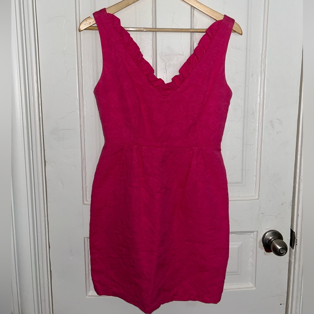 Fuchsia bright pink dress